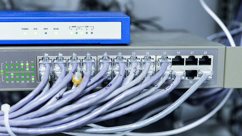 A Router is for a House. A Firewall is for a Business.